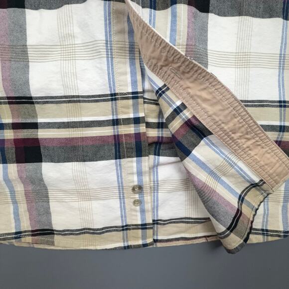 Wrangler Twenty X Plaid Button Down Men XXL Western Woven Shirt - Picture 7 of 8